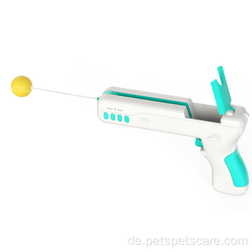 Teaser Stick Interactive Puzzle Cat Toy Gun Toys Waffenspielzeug